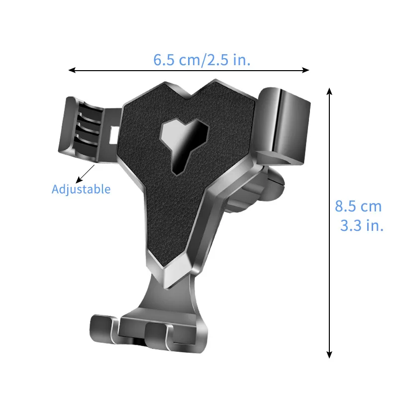 

Car Phone Holder for Mobile Phone in Car 360 Rotation Stand Air Vent Mount Clip Smartphone Holder for Iphone 11