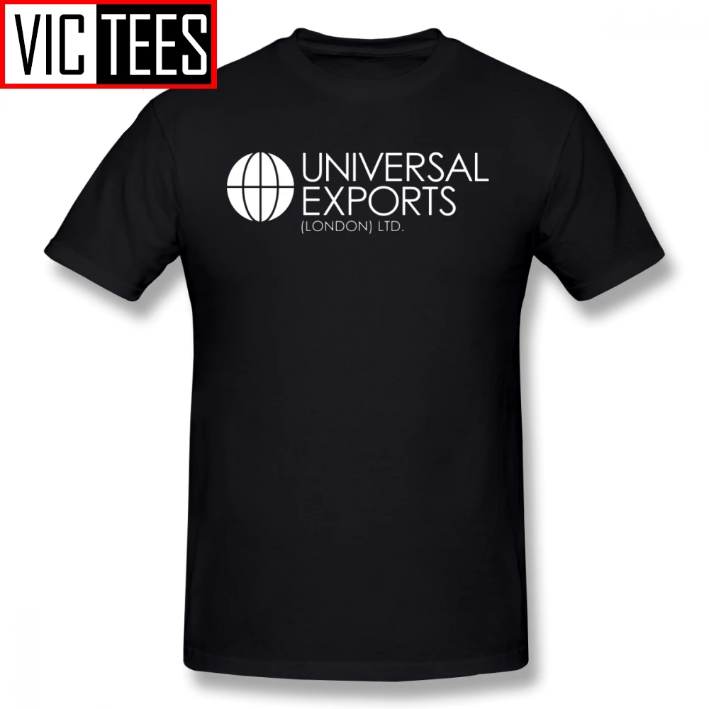 

Mens James Bond T Shirts James Bond Universal Exports London Ltd T-Shirt Man Printed Tee Shirt Classic Cotton Tshirt