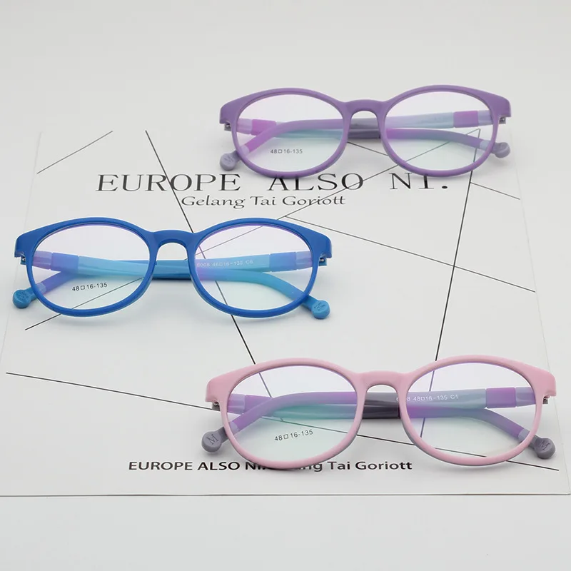 Близорукости очки с оправой для женщин круглым носком Мужские оптические оправы
