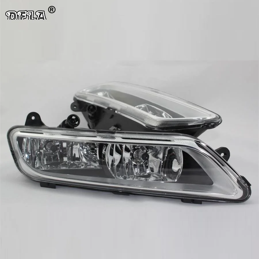 Автомобильный фонарь для VW Passat B7 2011 2012 2013 2014 2015, европейская версия, автомобильный Стайлинг, передняя галогенная противотуманная фара, противотуманная фара