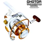 Спиннинговая Рыболовная катушка серии 500-9000, металлическая катушка, спиннинговая катушка для лодки, рыболовная катушка для камней