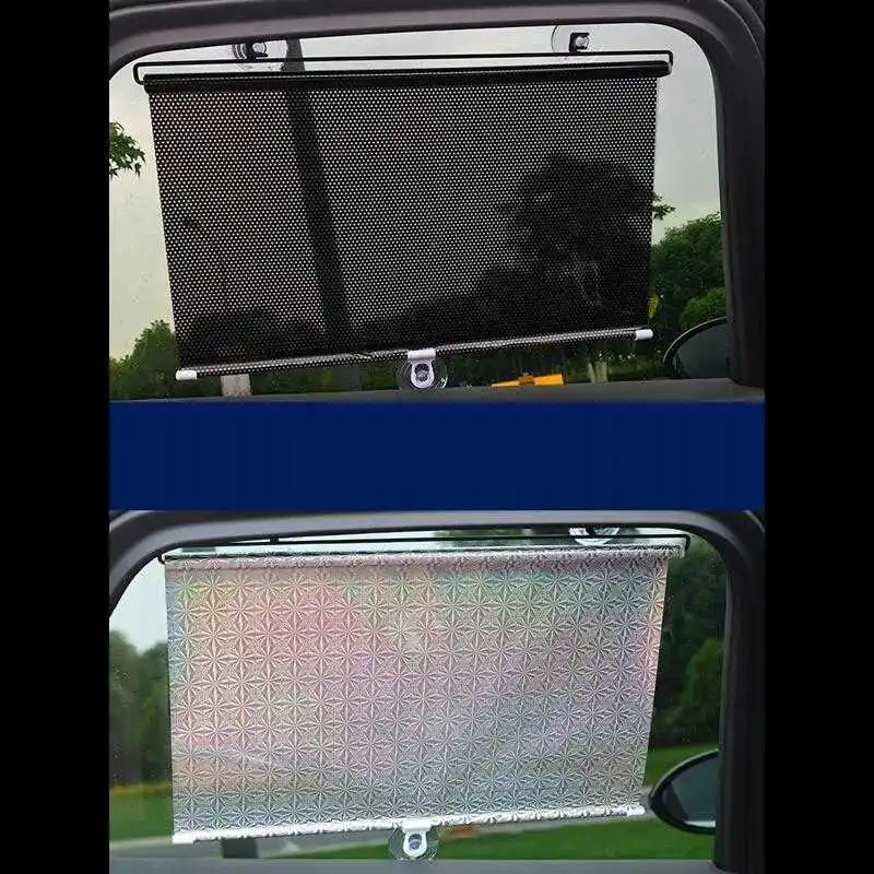 

Auto Sun Shade Window Accesorios Interior Parasol Coche Parabrisas Delantero Car Accessories Retractable Windshield Sunshade