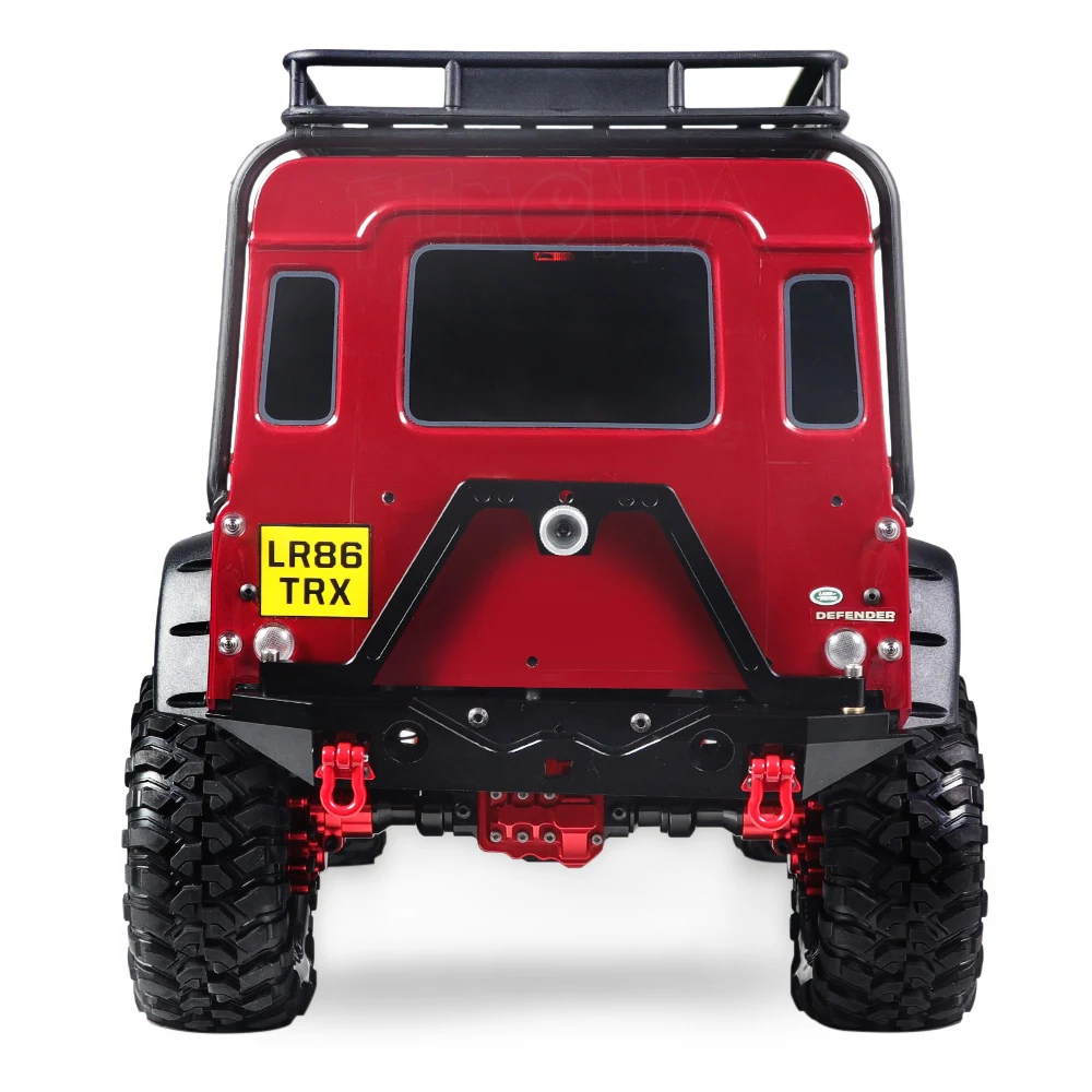 _ Металлический задний бампер запасной держатель колеса со светодиодсветильник