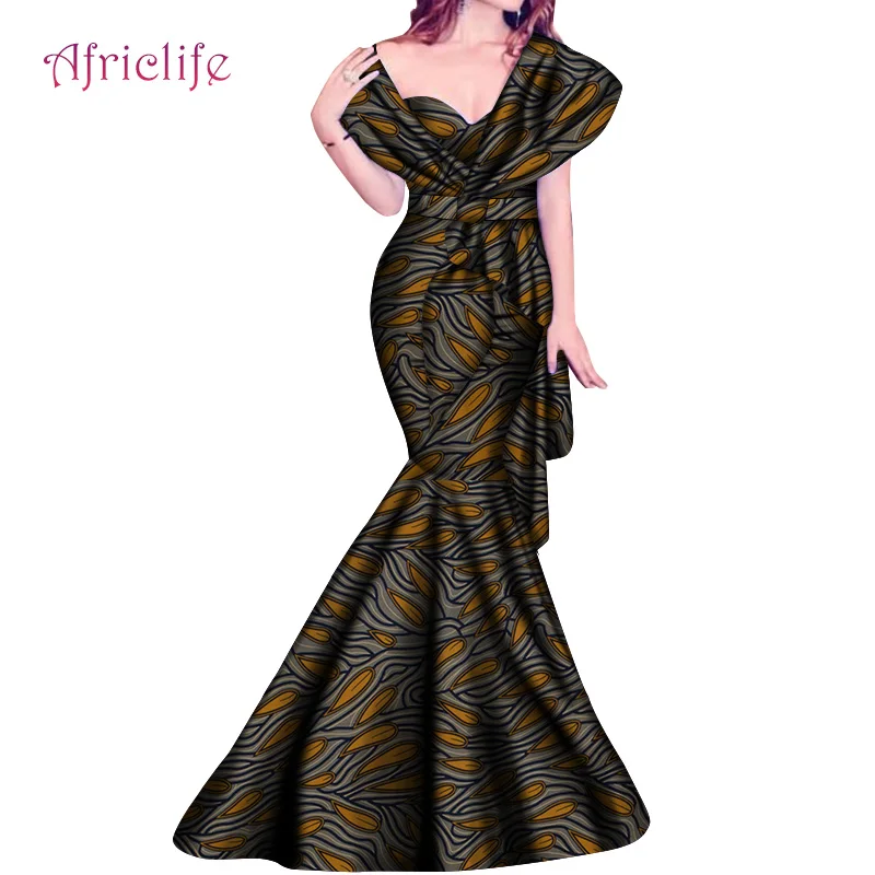 Африканская одежда Прямая поставка африканские женские платья 2021 новейшая