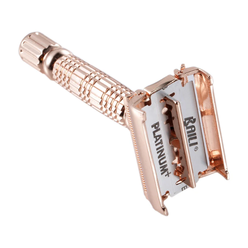 

Double Edge Safety Razor Butterfly Open Three In One Razor Metal Machine For Shaving Manual Shaver