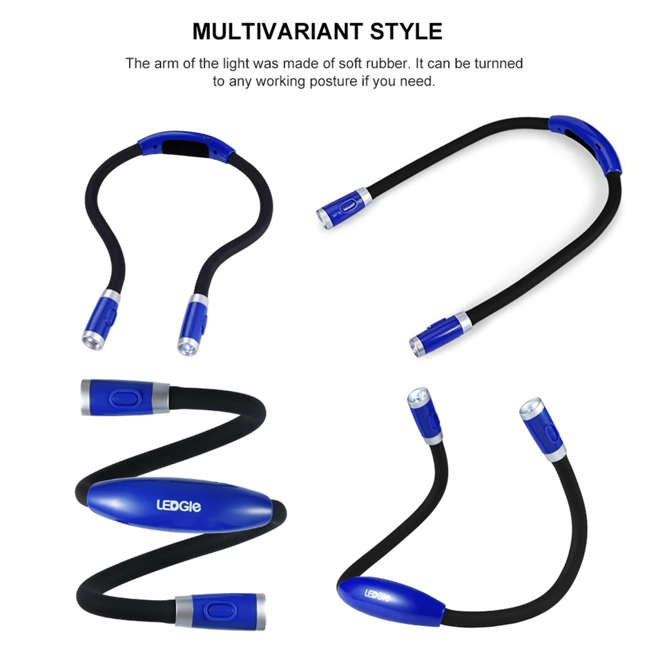 Светодиодный смарт светильник USB 2021 года перезаряжаемая лампа для чтения 5 В