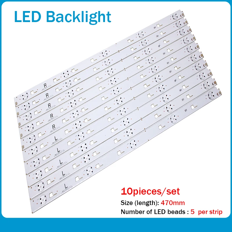 10 шт./компл. для 55 дюймовой Led подсветки SVY550AH0|Промышленные компьютеры и
