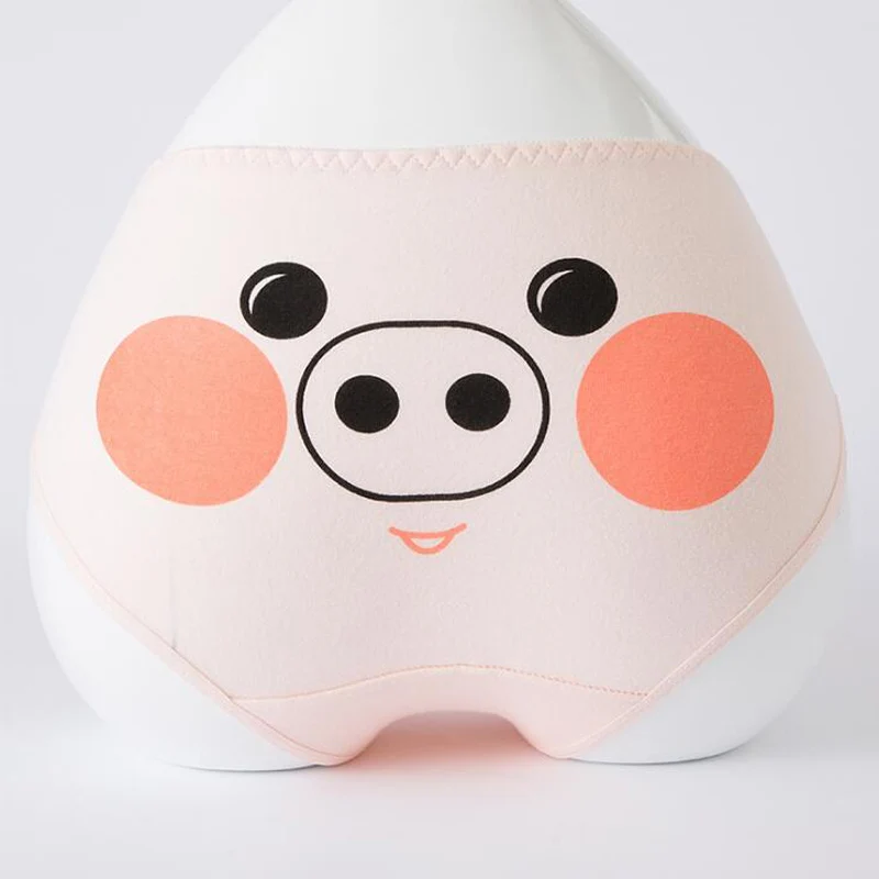 4 шт. трусики для подростков трусы с мультяшным рисунком девочек удобные