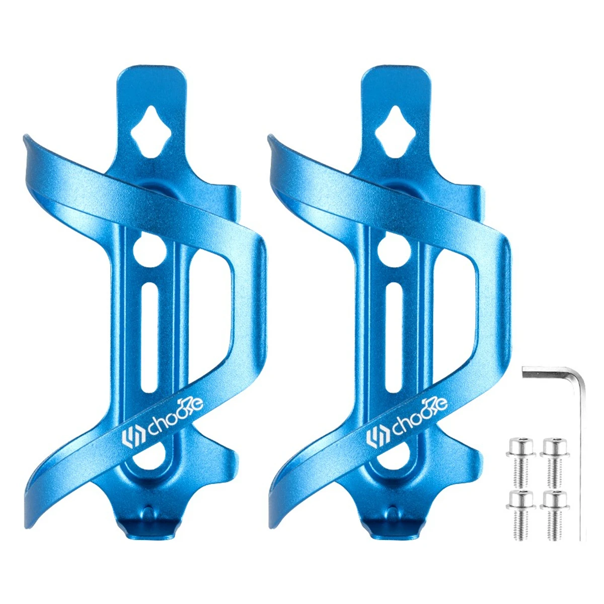 

Aluminum CNC Bicycle Bottle Cage 2 Piece