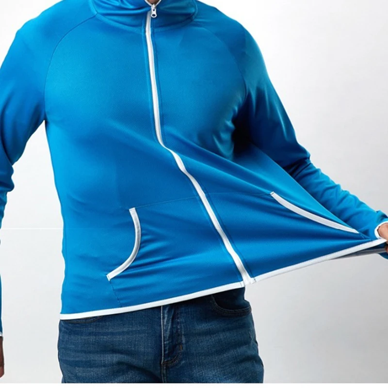 Солнцезащитная рубашка пальто одежда для рыбалки летняя Мужская Уличная