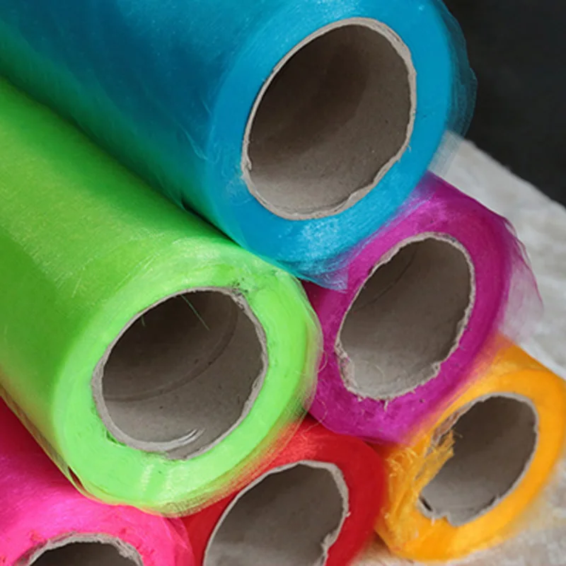 Ткань из органзы для свадьбы сцены дня рождения 30 м/лот ширина 50 см занавеска