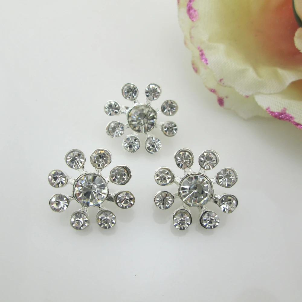 (BT289 17 мм) 5 шт. миниатюрные пуговицы Стразы для пришивания одежды и скрапбукинга