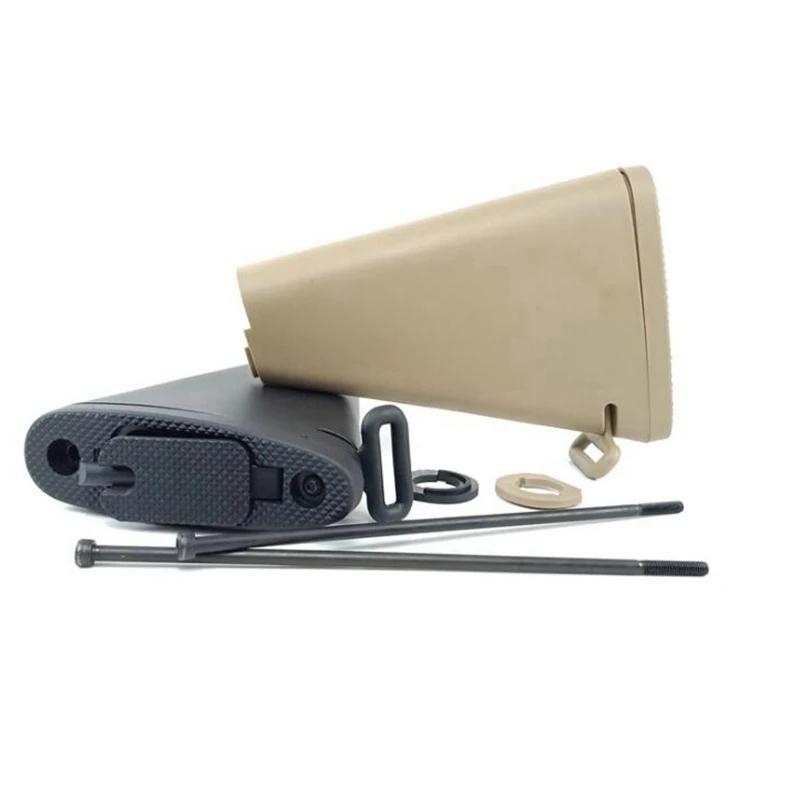 M4/M16 светильник Вес нейлон фиксированным запасом приклад Пейнтбол гель Blaster