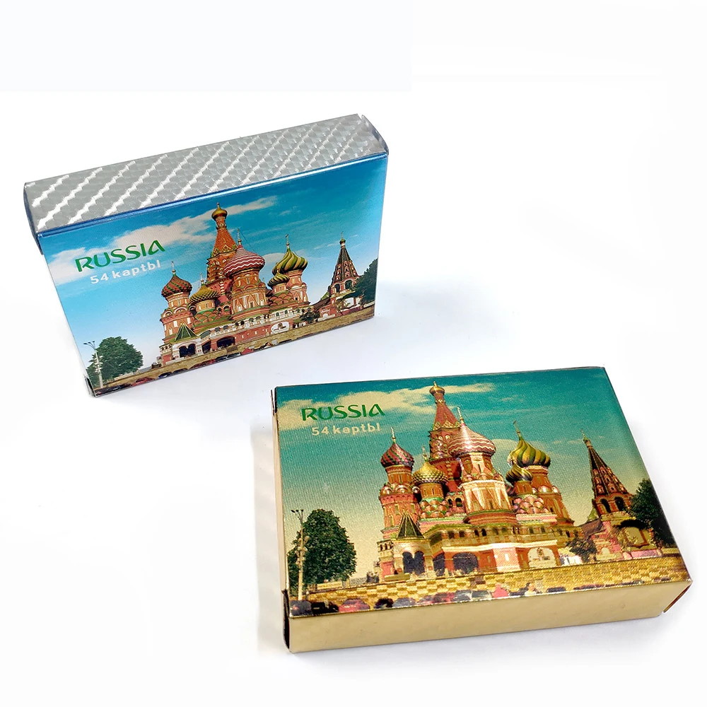 

54 шт., игральные карты из ПВХ-пластика, 24 к
