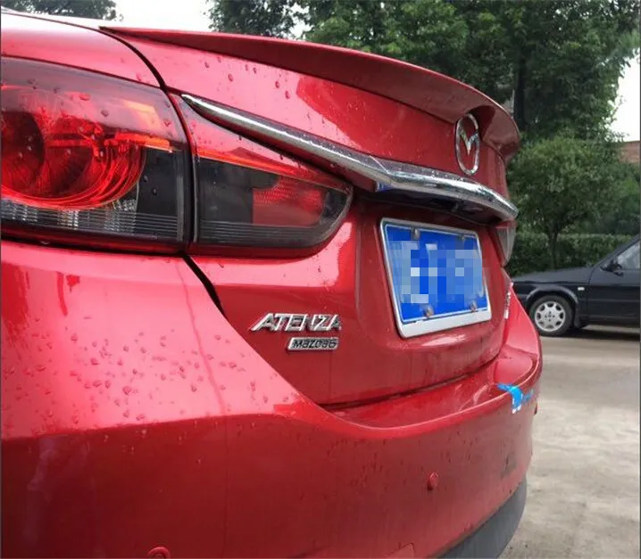 Спойлер заднего крыла для Mazda 6 спойлер из АБС пластика Atenza 2014 2016|rear spoiler|car rear wingrear