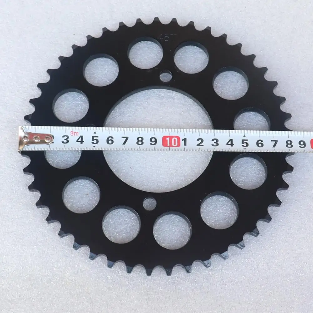 420 цепей 45T 76 мм мотоциклетные цепные звездочки задние для 110cc 125cc 140cc Dirt Pit