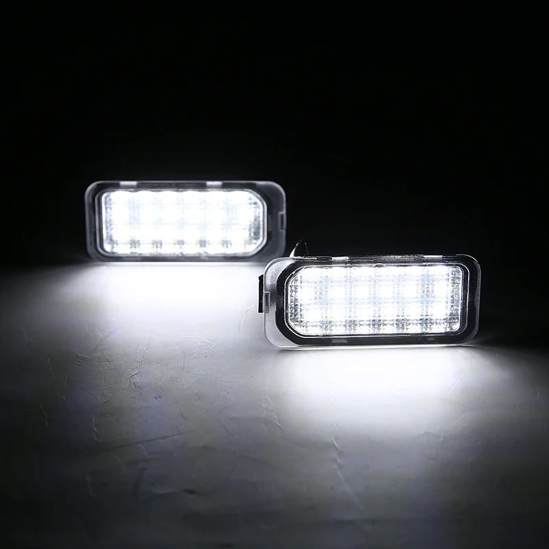 Mayitr 2 шт. 12V 0.3A 1 8 W светодиодный автомобиль лицензии номерной знак светильник