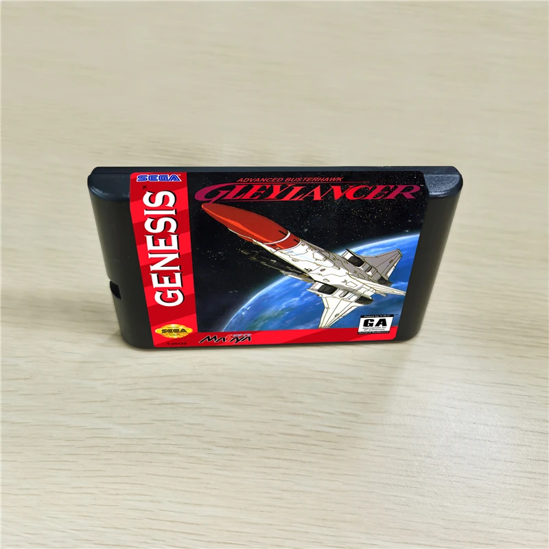 Gley Lancer 16 битный MD игровой Картридж для консоли MegaDrive Genesis|game cartridge bits|lancer consolecartridge