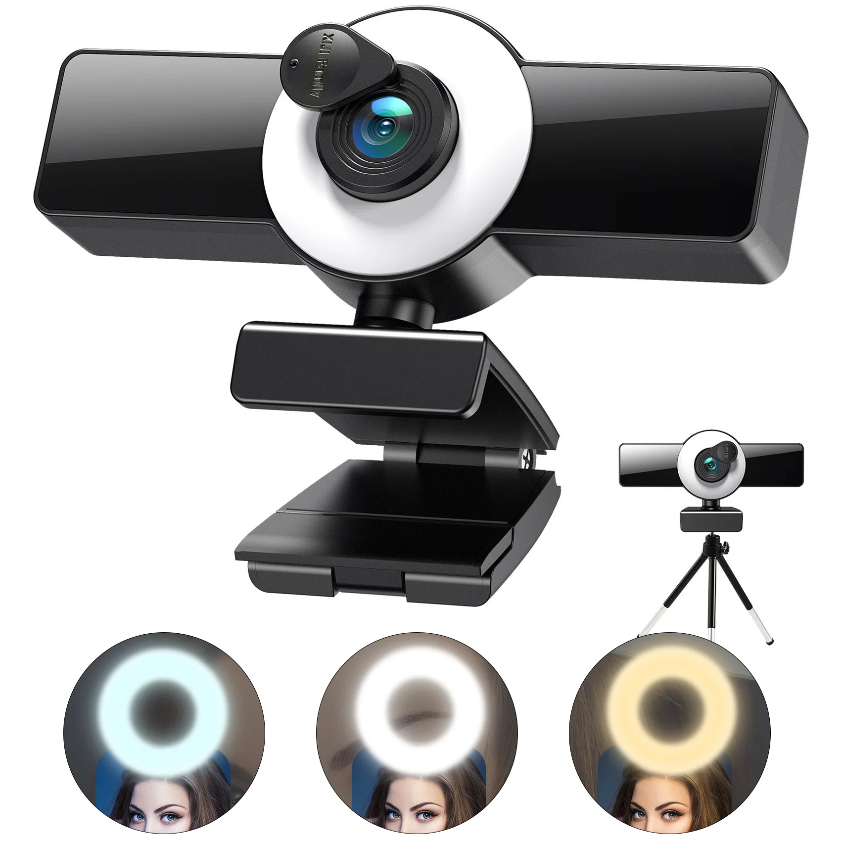 

4K Webcam 2K Full HD Web Camera For PC Computer Laptop USB Web Cam With Microphone Autofocu WebCamera For Youtube Live Broadcast