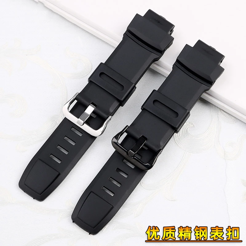 Watch strap is suitable for CASIO mountaineering series PRG-260 / 270 / 500 PRW-3500 / 2500 / 5100 silicone strap 18mm