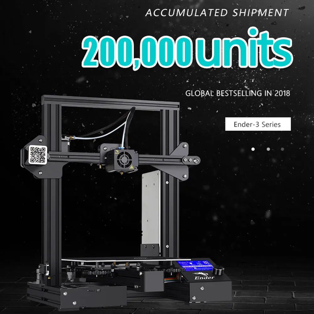 Creality Ender 3 Pro 3d принтер со съемной поверхностью сборки и UL сертифицированный источник питания 220x220x250 мм DIY бытовой