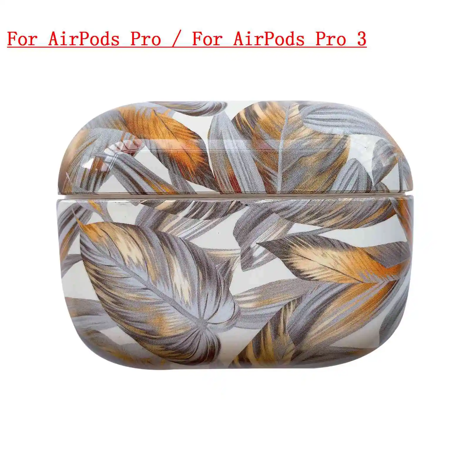 B9 For AirPods Pro Для AirPods Pro для переноски 1/2/3 чехол роскошный цветной чехол с цветочным рисунком для AirPods Беспроводной наушники чехол жесткий чехол fundas - Цвет: B9 For AirPods Pro