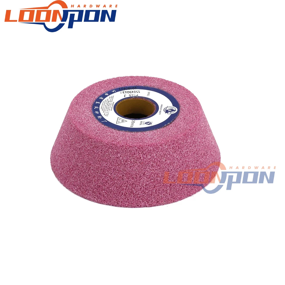 

6inch 1PC Cup Shaped Dia150mm Red Corundum Grinding Wheel High Quality Red Corundum 46 Grit