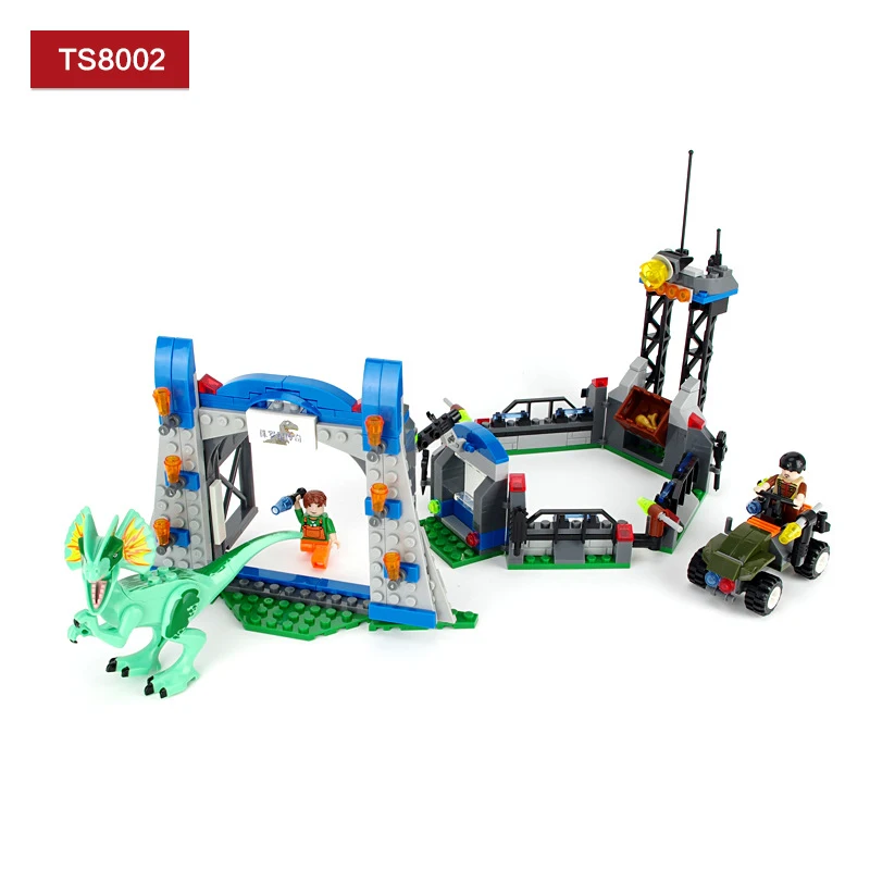 Фигурки Динозавров Юрского периода конструктор тираннозавр совместимы с