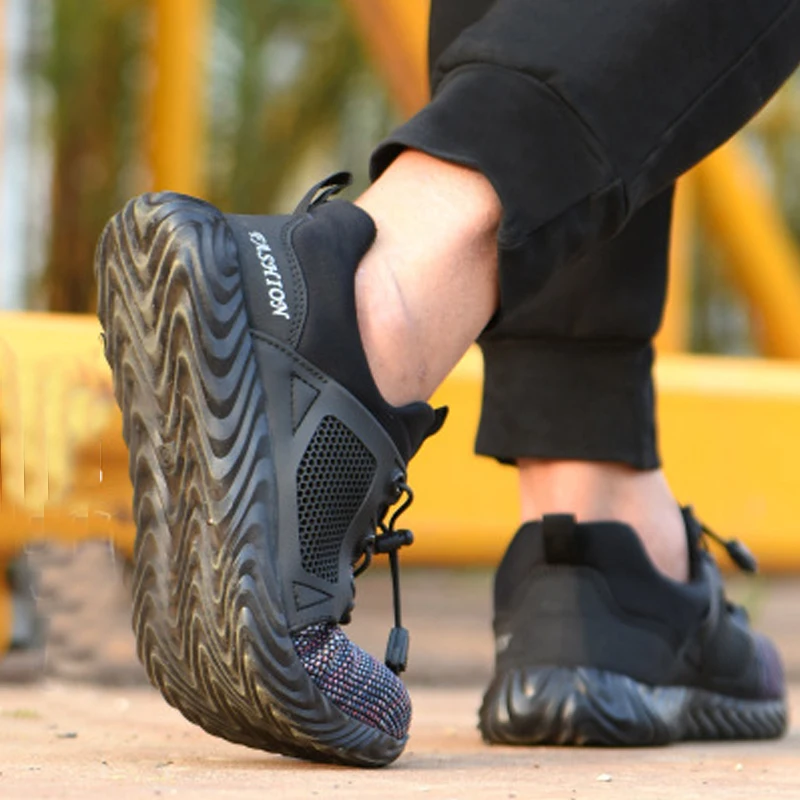 Уличные дышащие Нескользящие мужские ботинки коллекция 2019 года высокое качество