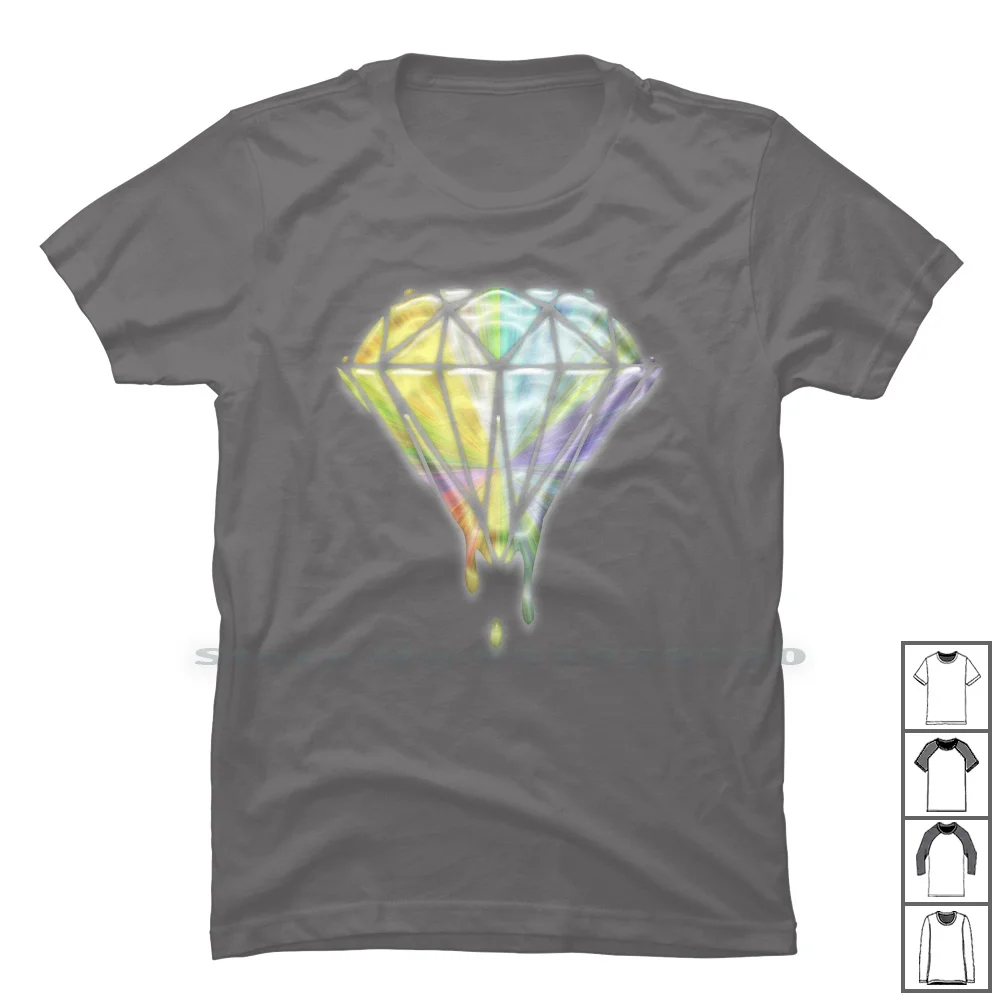 

Модная футболка из 100% хлопка со стразами Am