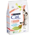 Сухой корм Cat Chow для взрослых кошек с чувствительным пищеварением с высоким содержанием домашней птицы, с лососем, Пакет, 1,5 кг