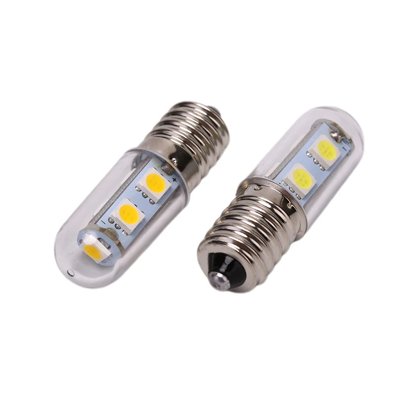 Одна штука E14 винтовой светодиодный светильник для холодильника 7 s SMD5050