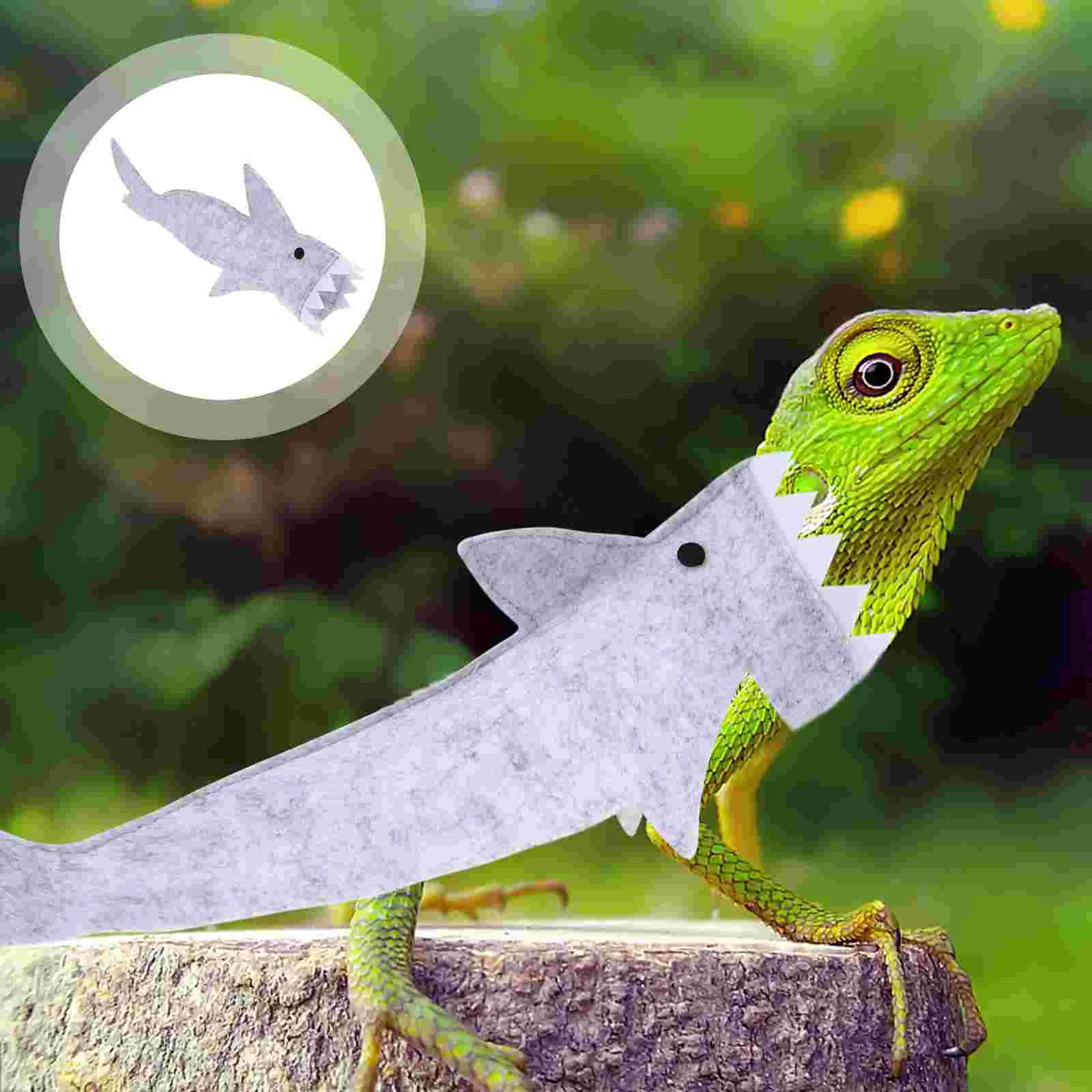 

2pcs Lizard Shark Suit Cartoon Suit Lizard Outfit Clothes For Holiday Festival