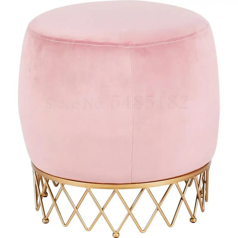 Скандинавский табурет для дивана простой домашний смены обуви современный