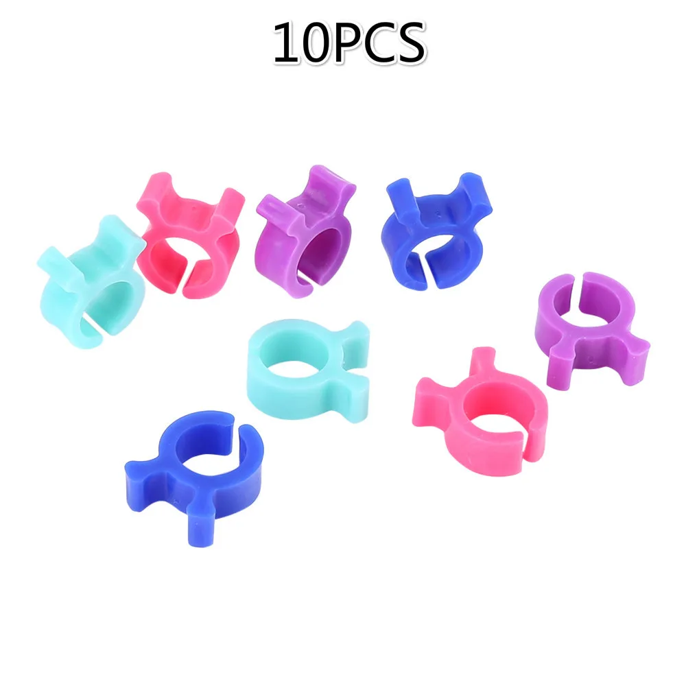 BobbinClamps10pcs Stack'N магазин Вышивка шпульки башня хранения для 30 бобины для шитья Стёганое одеяло шпульки город держатель катушки зажим катушки - Цвет: BobbinClamps10pcs