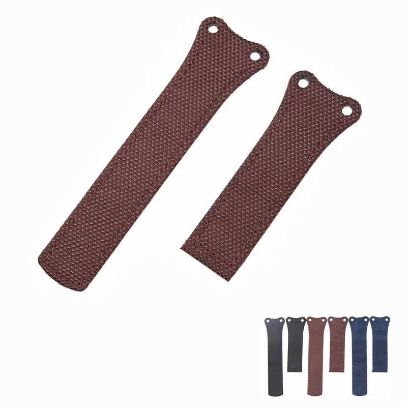 Luxury high quality leather strap woven nylon for TAG Heuer Calella bracelet watchbands  belt
