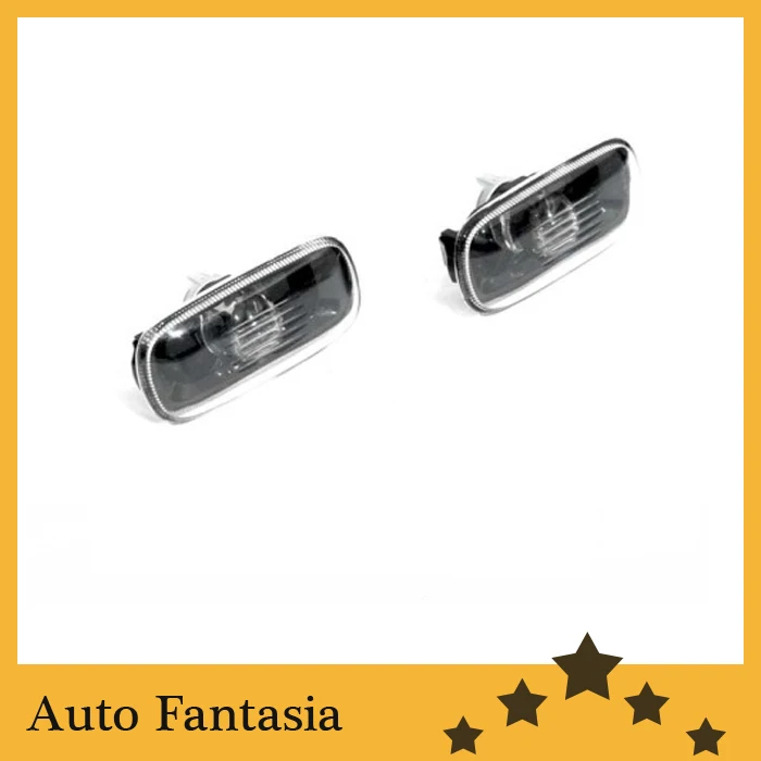 

Smoke side marker light smooth lens for Audi a6 c5