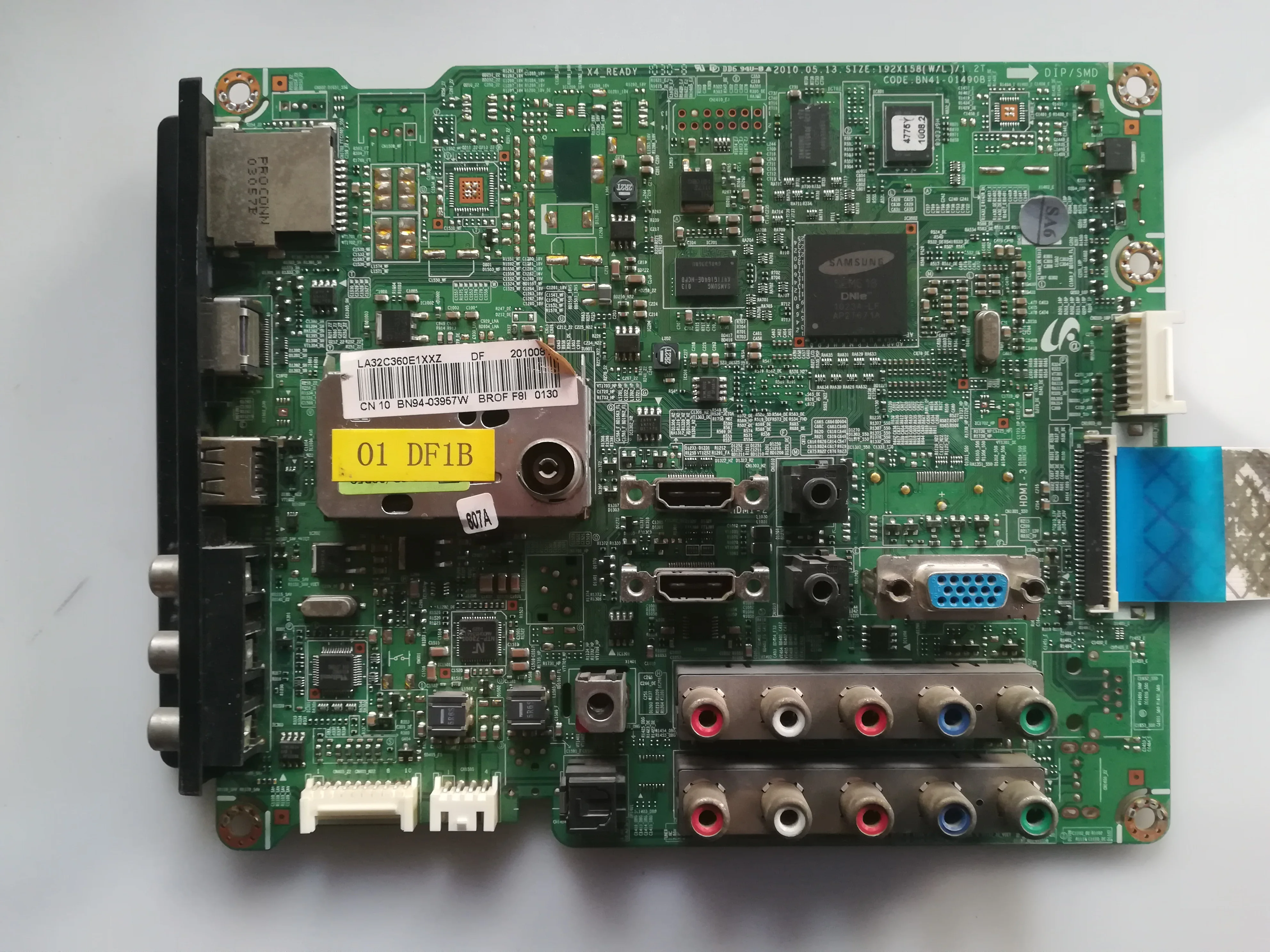 

Original logic board main board la32c360e1 LA46C530F1R main board bn41-01490b screen ltf320ap08 T460HW03 circuit board