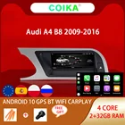Автомобильный мультимедийный плеер COIKA, 8,8 дюйма, Android 10, для Audi A4 B8 2009-2016, GPS навигатор, Wi-Fi, Google BT, SWC, IPS, сенсорный экран Carplay