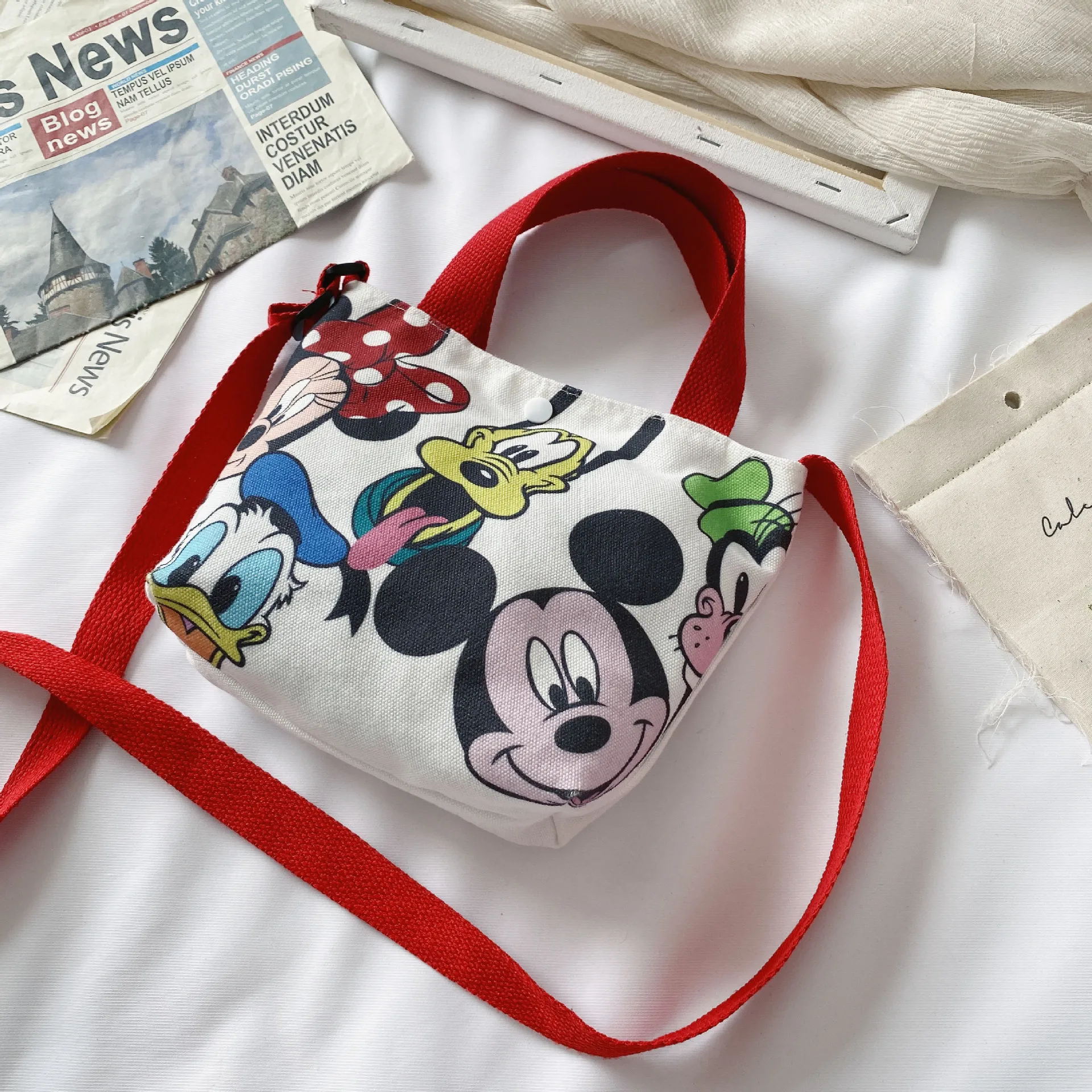 Сумка на плечо Disney детская сумочка с изображением Микки Мауса для девочек