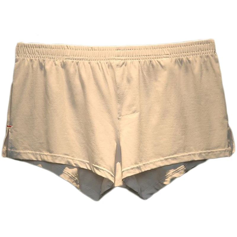 Трусы-боксеры мужские хлопковые мягкие дышащие трусы плавки домашняя одежда