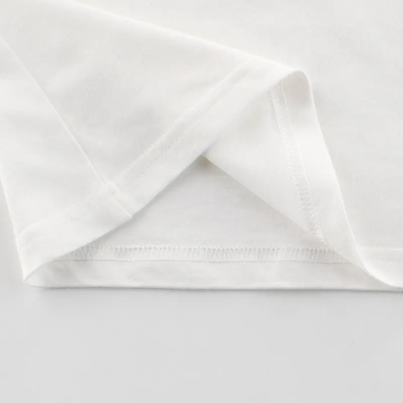 Детские хлопковые футболки для девочек Новая летняя одежда детей от 2 до 7 лет с