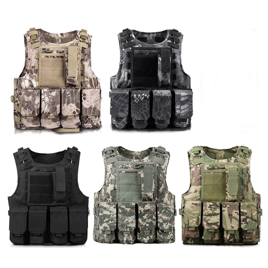 Военный Охотничий Тактический жилет броня для взрослых CS уличное защитное
