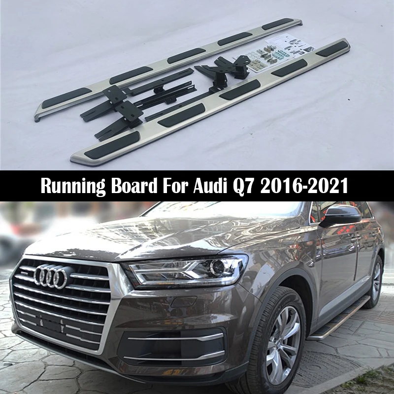 

Подножка автомобиля для Audi Q7 2016-2021, Авто педали, новый, боковая подножка для nerf