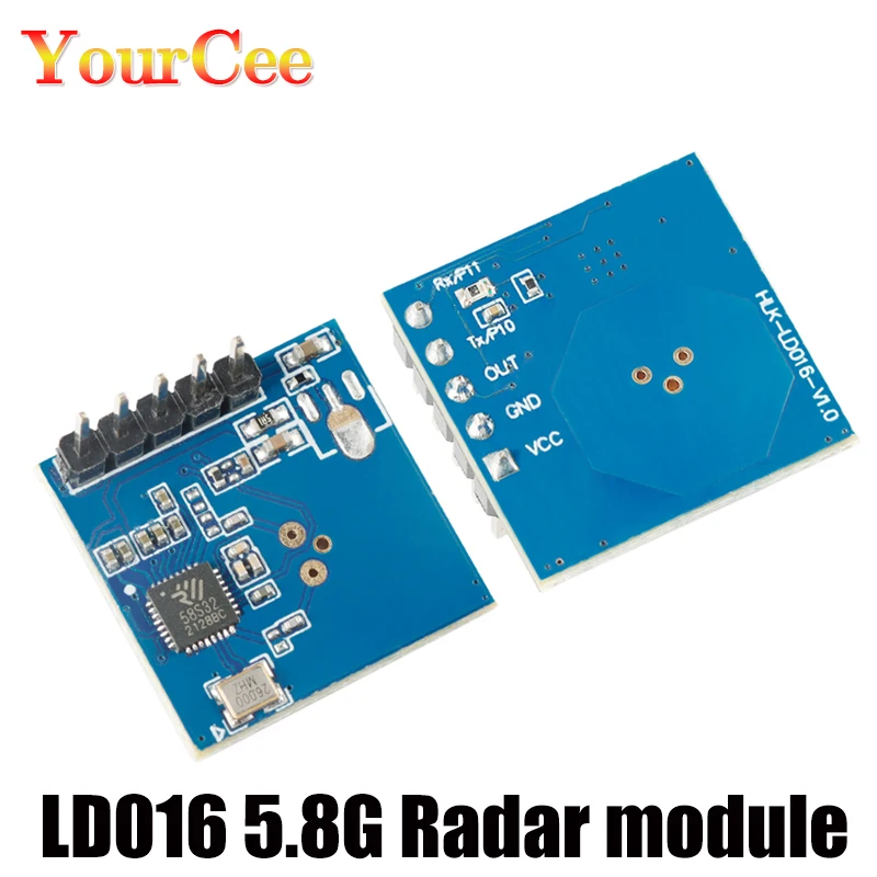 

HLK-LD016 5.8G Radar module for move object detection Sensor module Based on FCC CE RS SRRC