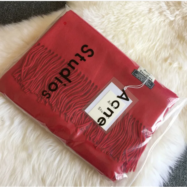 Новинка Осень-зима 2020 женский шарф из чистого кашемира в европейском и