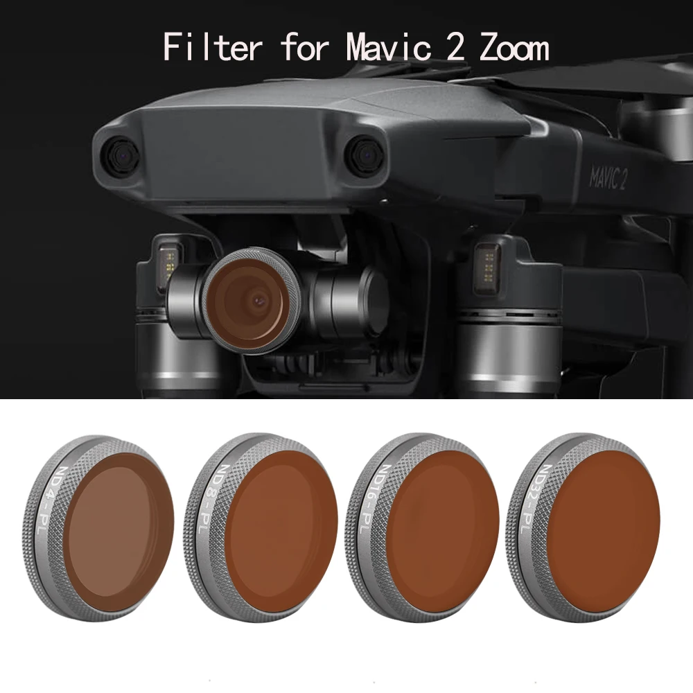 

Фильтр объектива для дрона Mavic 2 Zoom, регулируемые фильтры для объектива камеры UV ND4 ND8 ND16 ND32 ND64, аксессуар