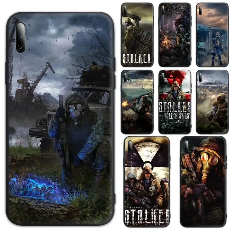 

Stalker Clear Sky Phone Case For Huawei P9 P10 P20 P30 P40 pro lite plus Smart Cover Fundas Coque