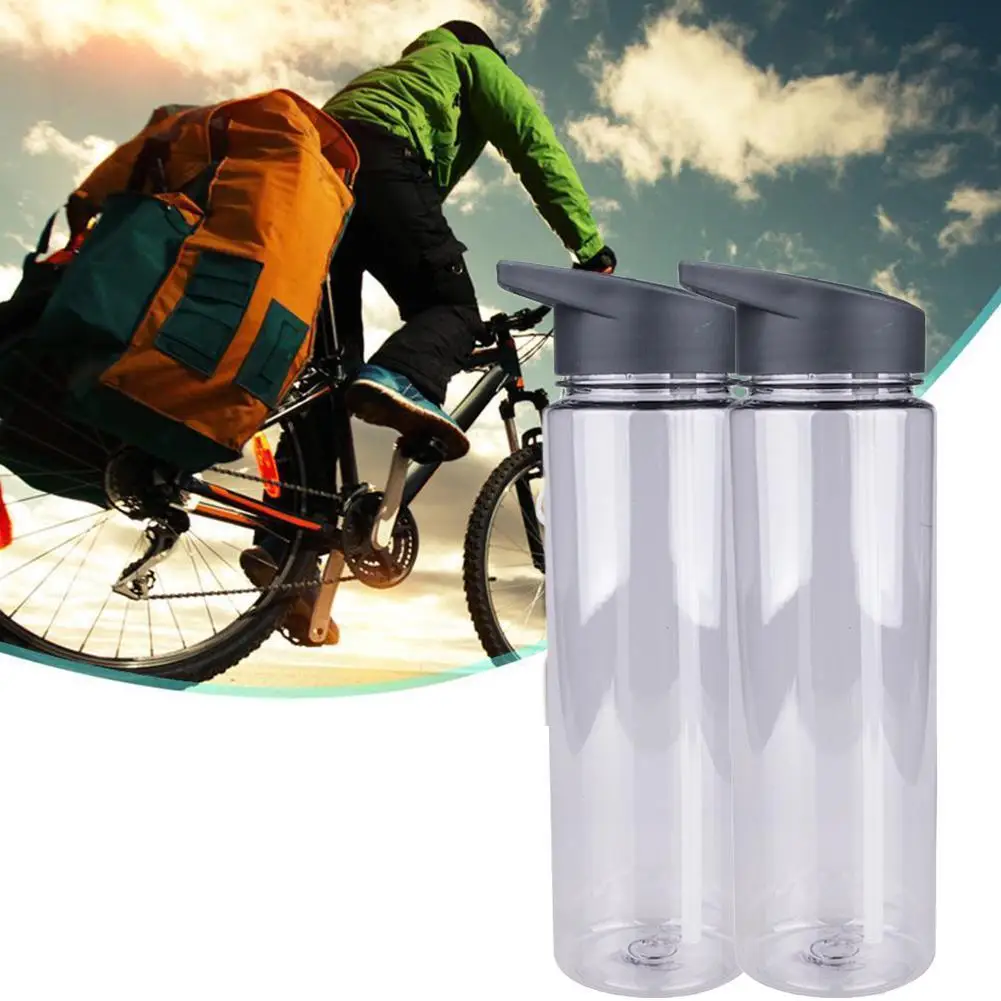 

Water Bottle 700ml Plastic Drinkware Outdoor Sport Climbing Bottles Tour Bottle Water My Gourde School Seal Proof Leak R9F3