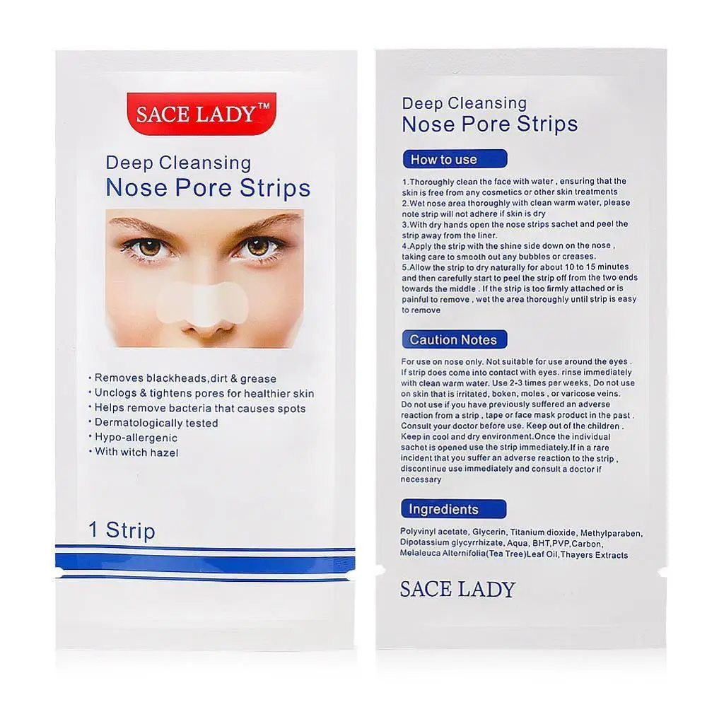 Clean Up Nose Strips Deep Cleansing Blackhead Remover Nasal Spot Dot Sticker Sheet Mask Shill For Acne Black Head | Красота и